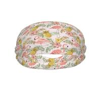 Fasce per il sudore per donne e uomini, fasce elastiche per lo sport, traspiranti, con fenicottero tropicale, ananas, per corsa, ciclismo, basket, yoga