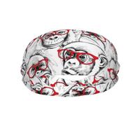 Fasce per il sudore per donne e uomini, fasce sportive traspiranti per uomini, fasce elastiche per allenamento con scimmie, per corsa, ciclismo, basket, yoga