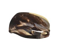 Fasce per il sudore sportive da uomo traspiranti ampia fascia elastica per prestazioni faro rocce mare fasce per capelli unisex fascia per capelli da corsa fascia per la testa da uomo