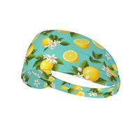 Fasce per la corsa per uomini, donne, ragazzi e ragazze, fasce sportive antisudore per basket, yoga, esercizi, allenamento, fascia elastica per capelli antiscivolo a forma di torta gelato colorata est