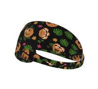 Fasce per la corsa per uomini, donne, ragazzi e ragazze, fasce sportive antisudore per basket, yoga, esercizi, allenamento, fascia elastica per capelli antiscivolo a forma di torta gelato colorata est