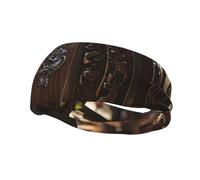 Fasce per la corsa per uomo e donna, in botte di vino rosso, fasce per il sudore, traspiranti, sportive, alla moda, per atletica, fascia elastica per capelli, per tennis, basket, corsa