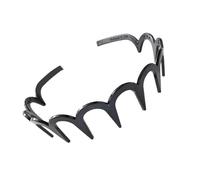 Fasce Per La Testa Di Moda-Combuscolo A Forma Di Z A Forma Di Z, Fascia Per Capelli Da Denti Di Squalo Anti-slip | Banda Ondulata Flessibile, Avvolgimento Per Capelli Senza Slip, Accessorio Per Lo Sty