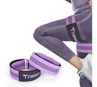 Fasce per l'occlusione da donna, per glutei e fianchi, fasce di restrizione del flusso sanguigno BFR Bundle Booty Bands, le migliori fasce di resistenza in tessuto per esercitare sedere, squat,