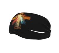 Fasce per No della Divina Misericordia Fasce per lo sport Fascia per capelli per l'assorbimento dell'umidità Fascia per capelli Fascia per il sudore Fascia per la corsa