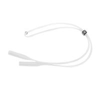 Fasce per occhiali in silicone - Soft Sports Band per occhiali | Nastro regolabile per occhiali da sole o lenti da lettura, cinghie per occhiali antiscivolo per lenti per il tempo libero, bianco, Se