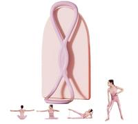 Fasce per scolpire il corpo Shiftalter, fascia per esercizi, fascia di resistenza per cambiare il cambiamento, fascia di resistenza figura 8 con manici per allenarsi, espansore toracico, corda per