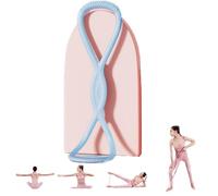 Fasce per scolpire il corpo Shiftalter, fascia per esercizi, fascia di resistenza per cambiare il cambio, fascia di resistenza figura 8 con manici per allenarsi, espansore toracico, corda per yoga