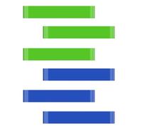 Fasce Per Sedia - Accessorio Per Gambe Da Scrivania In 6 Pezzi, Cinghie Sensoriali, Poggiapiedi Ergonomico, Ausilio Per Lo Studio In Classe, Fasce Per Sedia Flessibili Per Studenti Ragazze Ragazzi Uff