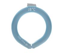 Fasce refrigeranti riutilizzabili per il collo Tubo refrigerante indossabile per il collo che gela 18 gradi Celsius Design ergonomico per sport all'aria aperta e climi caldi