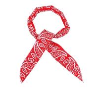 Fasce rinfrescanti per il collo - fascia refrigerante istantanea, asciugamano freddo imbevuto intorno al collo, sollievo dal calore estivo per donne e uomini, Rosso, Refer to