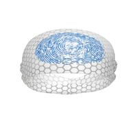 Fasce sportive con bandiera delle Nazioni Unite DNA per uomo e donna, fascia antisudore in spugna di cotone traspirante, per yoga e ciclismo