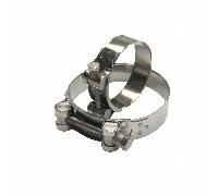 Fascetta Acciaio Inox Alta Coppia di Serraggio T-BOLT HD - 80/85 mm.
