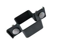 Fascetta centrale per recinzione, 40 x 60 mm, fascetta per pali di recinzione, fissaggio a griglia, morsetto antracite