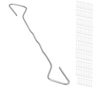 Fascetta da parete in acciaio inox tipo 4 cavità 200, 225, 250 o 275 mm...