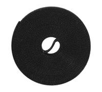 Fascetta di nylon tagliabile autoadesiva 'organizzatore del di | Fascette stringicavo lunghe per TV, PC, Ethernet, desktop, casa, soggiorno, camera da letto, cucina, ufficio, comodino, nero