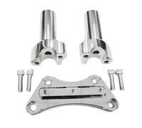 Fascetta di Rialzo Manubrio Diritto 3.5 Pollici per Barra da 1 Pollice Compatibile Con Sportster Softail