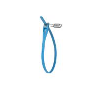 LUCCHETTO HIPLOK CAVO Z LOCK AZZURRO LUNG. 400 MM