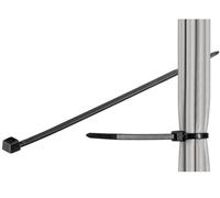 Fascetta fermacavi 100 pezzi Nera NEW