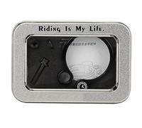 Fascetta per sella in lega di alluminio e titanio con dado a vite, clip per sella da bicicletta per mountain bike e bici da strada, design cavo leggero disponibile in 3 colori e 2 ((34,9 mm nero))