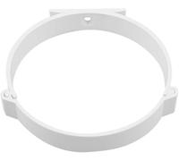Fascetta per tubi, 2 pezzi, Ø 100 mm, fissaggio per tubo di ventilazione, tubo rotondo in PVC, per sistema di ventilazione, ad esempio in cucina, bagno, WC - 1 paio