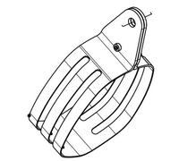 Fascetta silenziatore AKRAPOVIC P-MCTW9 HONDA