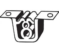 BOSAL Nastro di gomma Imp. gas scarico 255-077 per BMW 3 Limousine (E46)