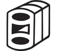 Fascetta silenziatore scarico 255-095 BOSAL