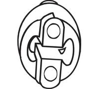 Paraurti, silenziatore BOSAL 255-109