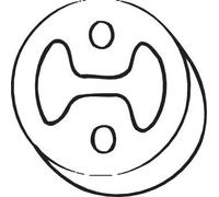 Fascetta silenziatore scarico 255-393 BOSAL