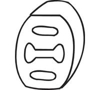 Bosal 255-854 - Tampone Paracolpo, Silenziatore