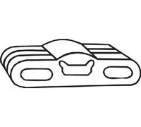 Fascetta silenziatore scarico 255-911 BOSAL