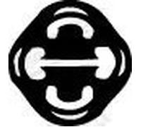 Fascetta silenziatore scarico 81252 WALKER per AUDI VW LADA WARTBURG SKODA SEAT