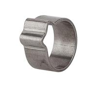 Fascetta stringitubo a 1 orecchio, in acciaio inox 1.4301 (W4), campo di serraggio 14,0-16,0 mm, larghezza banda 7,0 mm