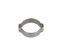 Fascetta stringitubo - a 2 orecchie 10 mm, acciaio inossidabile
