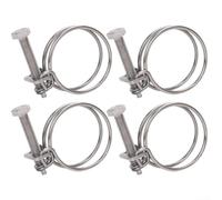 Fascetta Stringitubo Acciaio 304 22-26mm 4 Fascetta Stringitubo(25-29mm) | Acciaio 304, anti-, per tubi carburante, , acqua, 4 , montaggio veloce