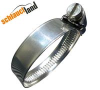 FASCETTA STRINGITUBO Acciaio INOX W4 Morsetto Tubo vite senza fine clip V2A 304