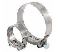 Fascetta Stringitubo Ama Ø 113-121 mm Acciaio Inox - 25 pz Made in Italy