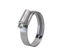 Fascetta stringitubo in acciaio cromato 1.4016 (W2), conforme a DIN 3017, campo di serraggio 60,0-80,0 mm, larghezza banda 12,0 mm