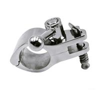 Fascetta stringitubo in acciaio inox con cerniera funzionale per supporto strutturale superiore Bimini su imbarcazioni a vela e motrici (22 mm)