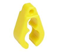 Fascetta Stringitubo Lunga per Il Collegamento al Secondo Stadio di Un Erogatore per Immersioni E Snorkeling, Resistente all'Usura, con Gancio di, Giallo