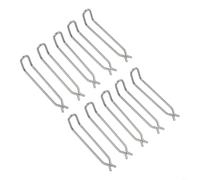 Fascetta stringitubo per idropulitrice Karcher K3 K4 K5 K6 per K7, in acciaio inox, resistente, per installazione esterna, accessori di ricambio (confezione da 10)