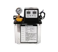 Fascetta stringitubo Pompa for olio lubrificante 220V 2L con manometro Pompa di lubrificazione automatica Lubrificatore elettromagnetico CNC Oliatore for tornio