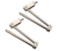 Fascetta Stringitubo - Set Di Pinze Per Pizzicare Tubi Regolabili Per Linea Freno | Strumento Di Bloccaggio In Metallo Da 2 Pezzi Per Il Controllo Dei Fluidi | RV SUV Camion Veicolo Radiatore Tubo Del