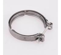 Fascetta V-Band V-Clamp per chiusura downpipe su turbina Garrett 1446 per Abarth