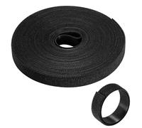 Fascette a Strappo da 10 metri, Fascette Fermacavi Riutilizzabili con Chiusura a Strappo, Cinghie Fermacavi a Lunghezza Libera, 15 mm di Larghezza Utili per Casa, Ufficio,Giardino per Usi diversi