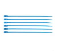 Fascette autobloccanti resistenti, 350 mm x 8 mm, 100 pezzi, per la gestione professionale dei cavi (blu, 100 pezzi)