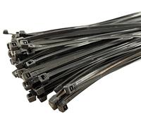 Fascette Cablaggio per elettricisti stringicavo Fermacavo in Nylon (540x7,8 mm, Nero)