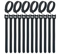 Fascette Cavi,Fissaggio Fascette con Riutilizzabili in Nylon,Fascette Fermacavi Fascette di Chiusura 100 Pezzi Nere