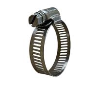 Fascette collari stringitubo con vite w4 acciaio inox 304 per tubi vari dimensioni - 20 pezzi - varie misure - modello sim - Made in Italy (171X023)